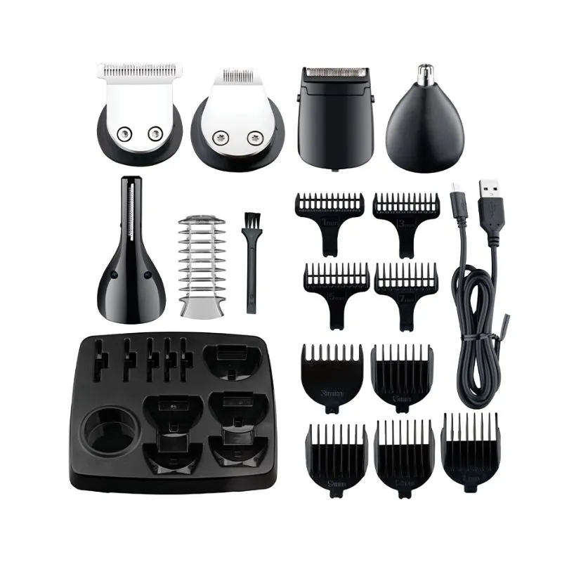 16 in 1 Shaver/Trimmer/Groomer With LED Display