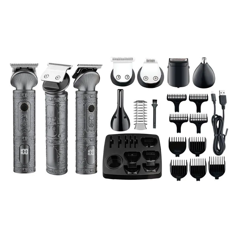 16 in 1 Shaver/Trimmer/Groomer With LED Display