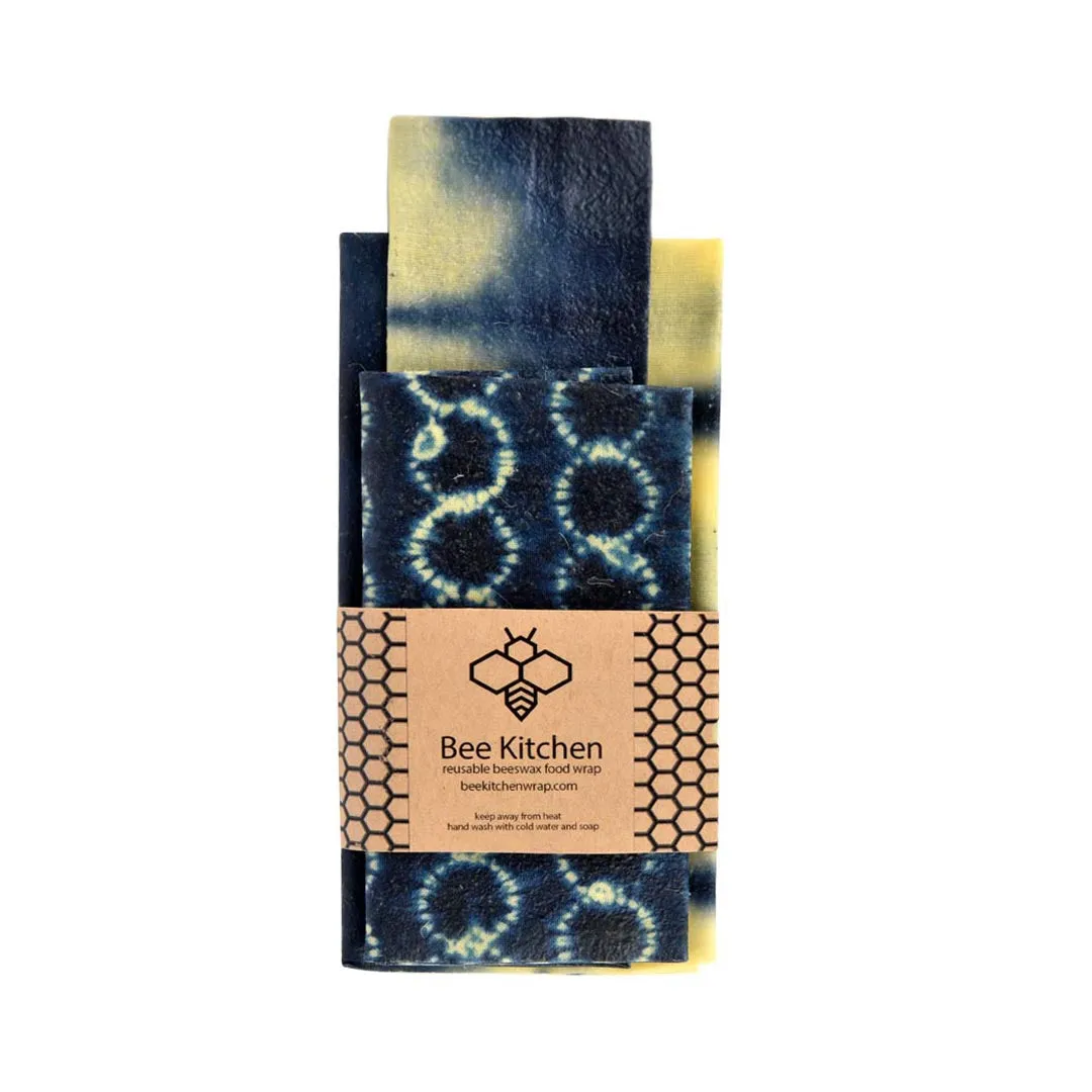 3-PACK BEESWAX FOOD WRAP