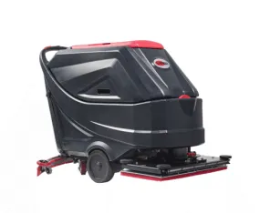 Advance AS7690T-312 Viper 30", 22-gallon, traction-drive, pad drivers, 37" squeegee assembly, 25-amp shelf charger, (4) 312 Ah AGM batteries, Scrubber