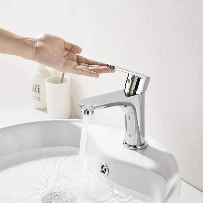 AiHom Single-Lever Bath Fittings Single Lever Basin Mixer Tap for Bathroom