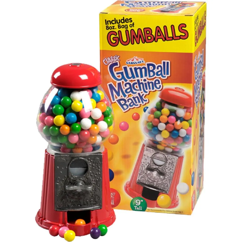 Carousel Gumball Machines and Refills