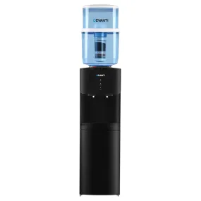 Black Devanti Water Cooler Dispenser with Bottle Stand and Filter Purifier for Office use