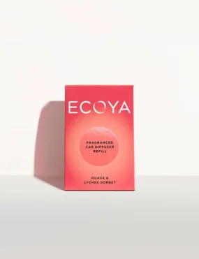 Ecoya Car Diffuser Refill Guava & Lychee