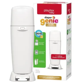 Elite Diaper Pail - White