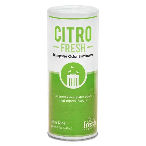 Fresh Products Citro-Fresh Dumpster Odor Eliminator, Citrus Slice, 12 oz, (CITRO12)