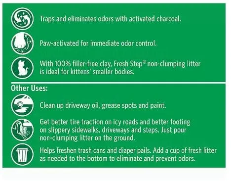 FRESH STEP #40 CLAY CAT LITTER 40LB - FSCCL40