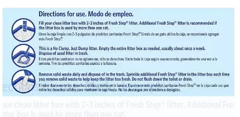 FRESH STEP #40 CLAY CAT LITTER 40LB - FSCCL40