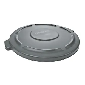 Gray Trash Can Lid for Rubbermaid® Brute® 32 Gallon Round Trash Containers