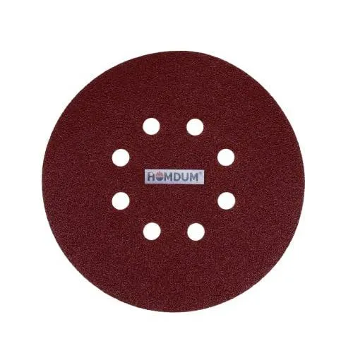 Homdum 6 inch INGCO sanding disc paper round 150 mm abrasive sandpaper set for random orbital sander polisher 80 and 120 grit