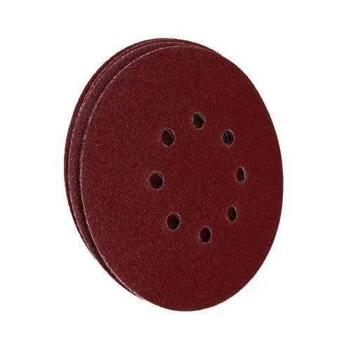 Homdum 6 inch INGCO sanding disc paper round 150 mm abrasive sandpaper set for random orbital sander polisher 80 and 120 grit