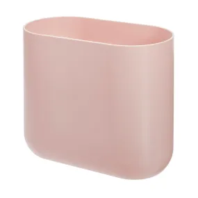 iDesign Cade Slim Waste Can in Blush