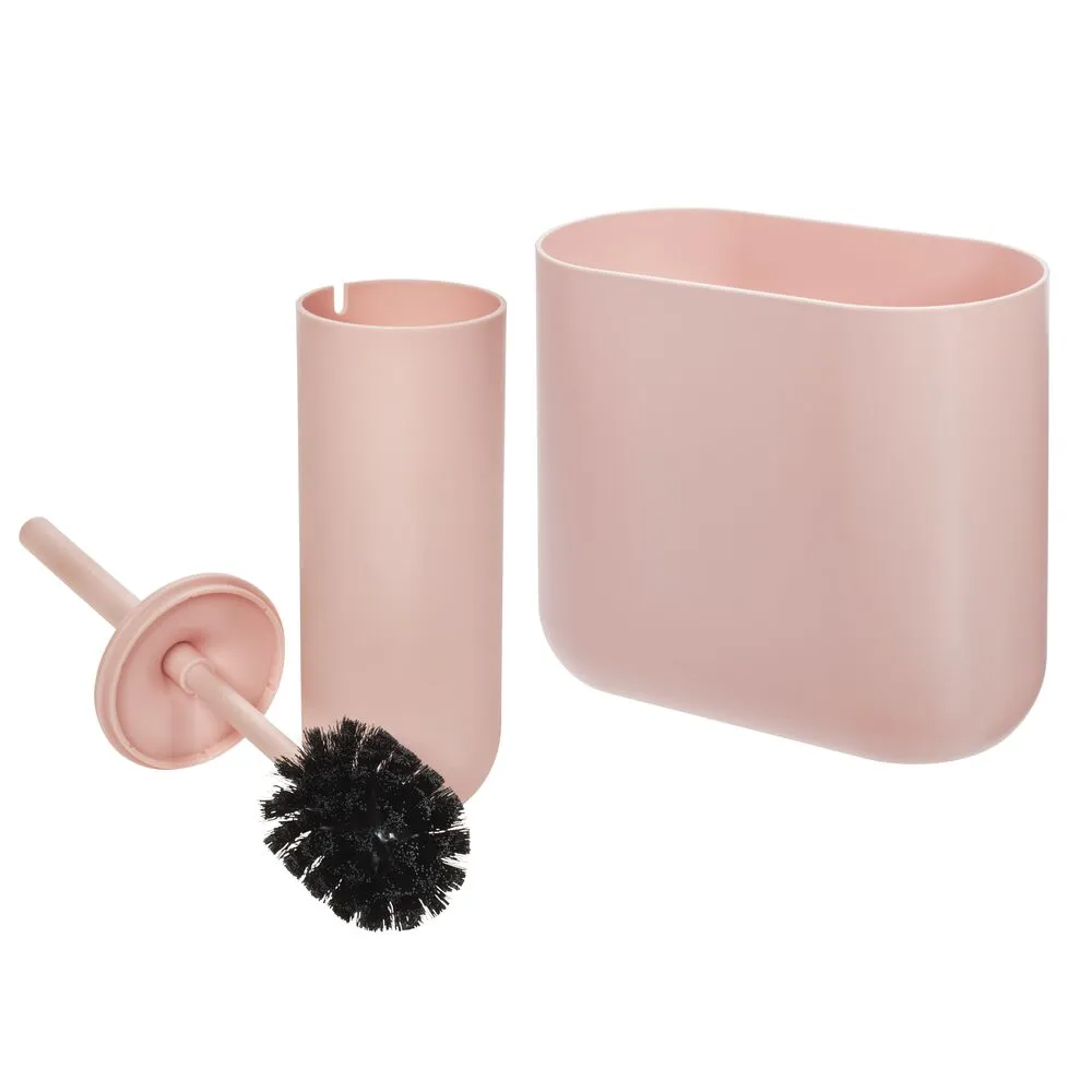 iDesign Cade Slim Waste Can in Blush