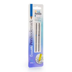 Ink Refills for Pen Bookmark (Blue Ink)