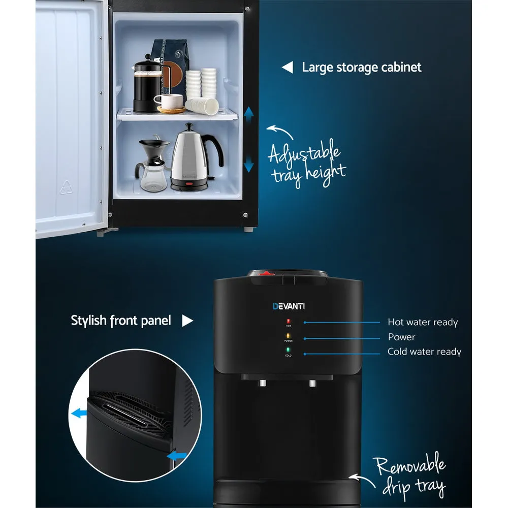 LED Indicator Water Cooler Dispenser, Hot & Cold, Devanti