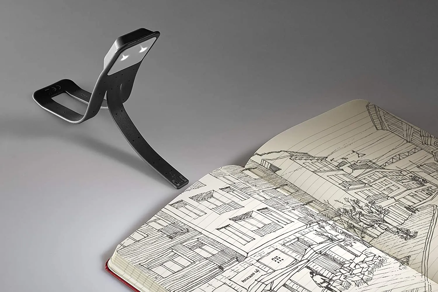 Moleskine Adjustable Booklight, Black