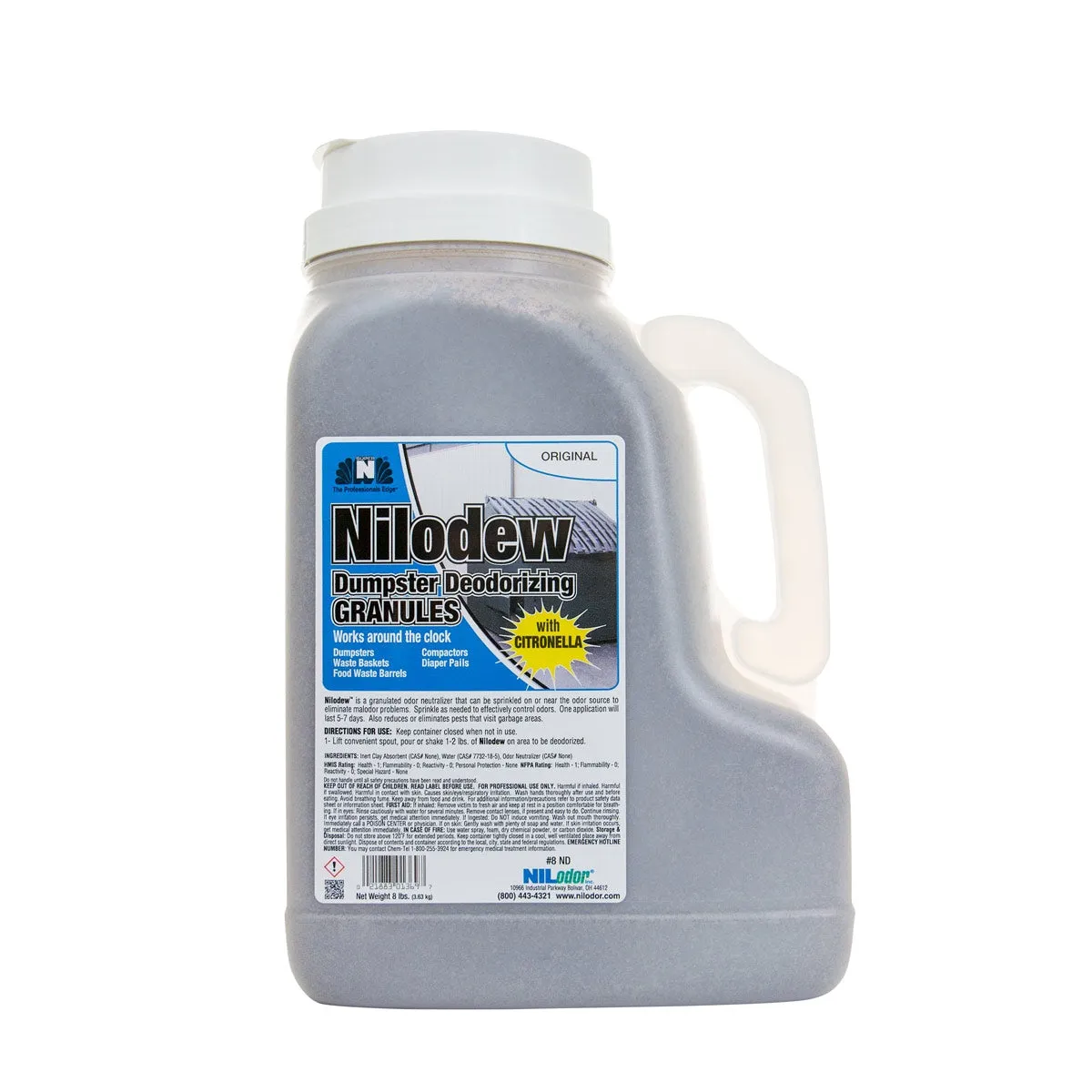 Nilodor® Chute & Dumpster Wash PLUS Deodorizing Kit