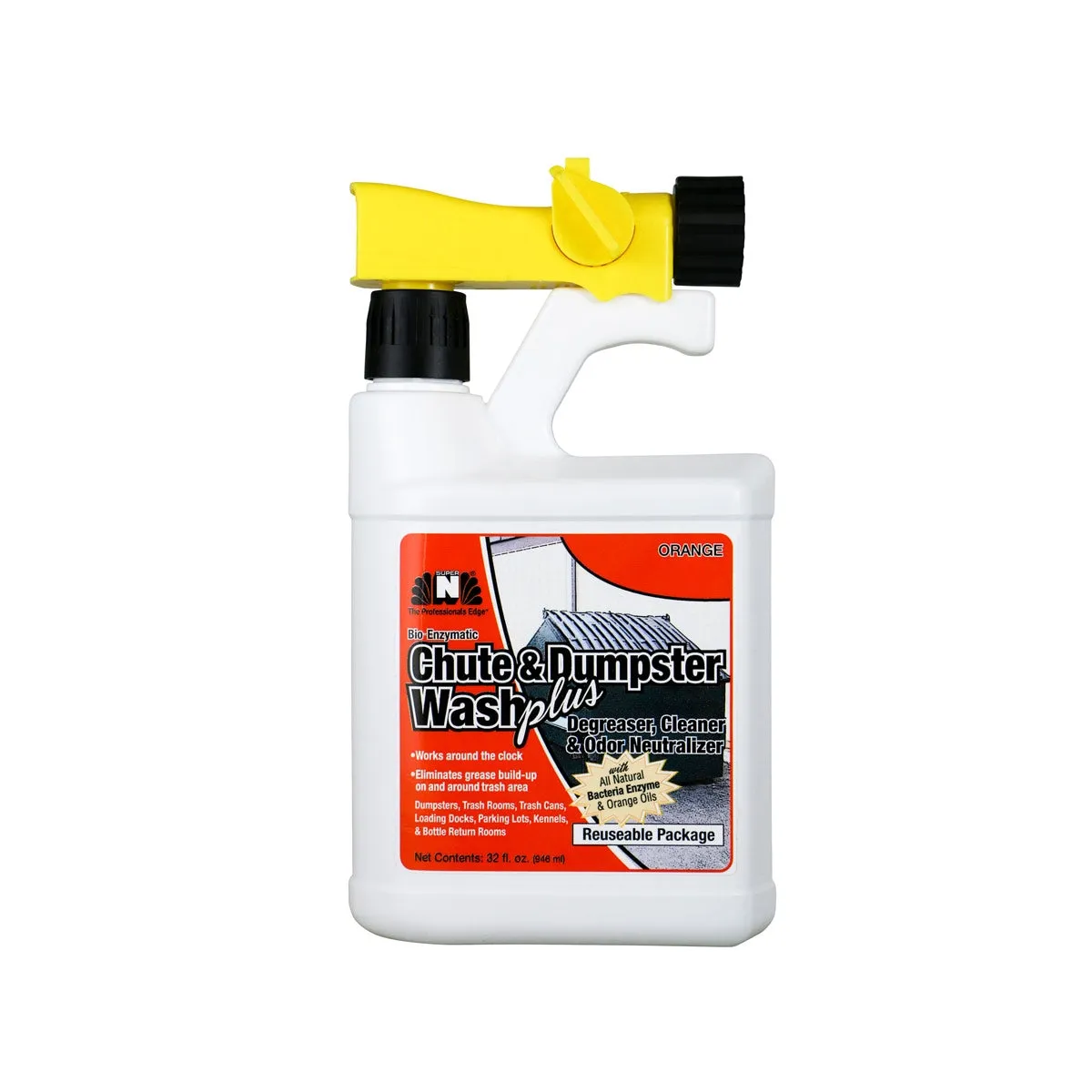 Nilodor® Chute & Dumpster Wash PLUS Deodorizing Kit