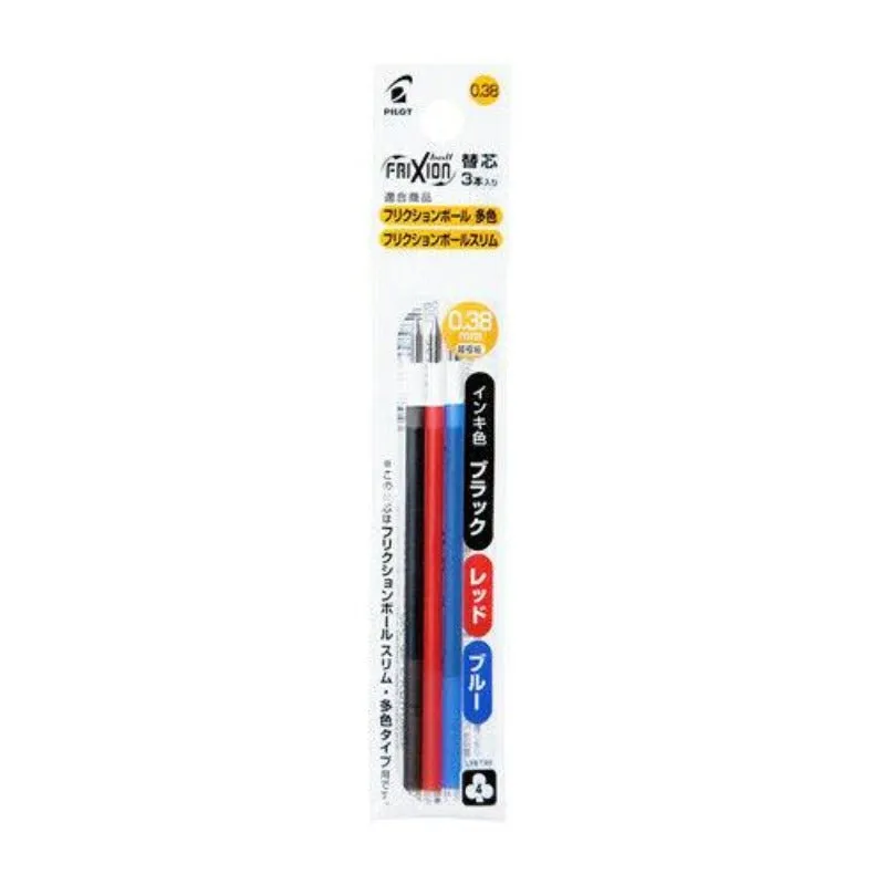 Pilot FriXion Erasable Tricolor Pen Refills