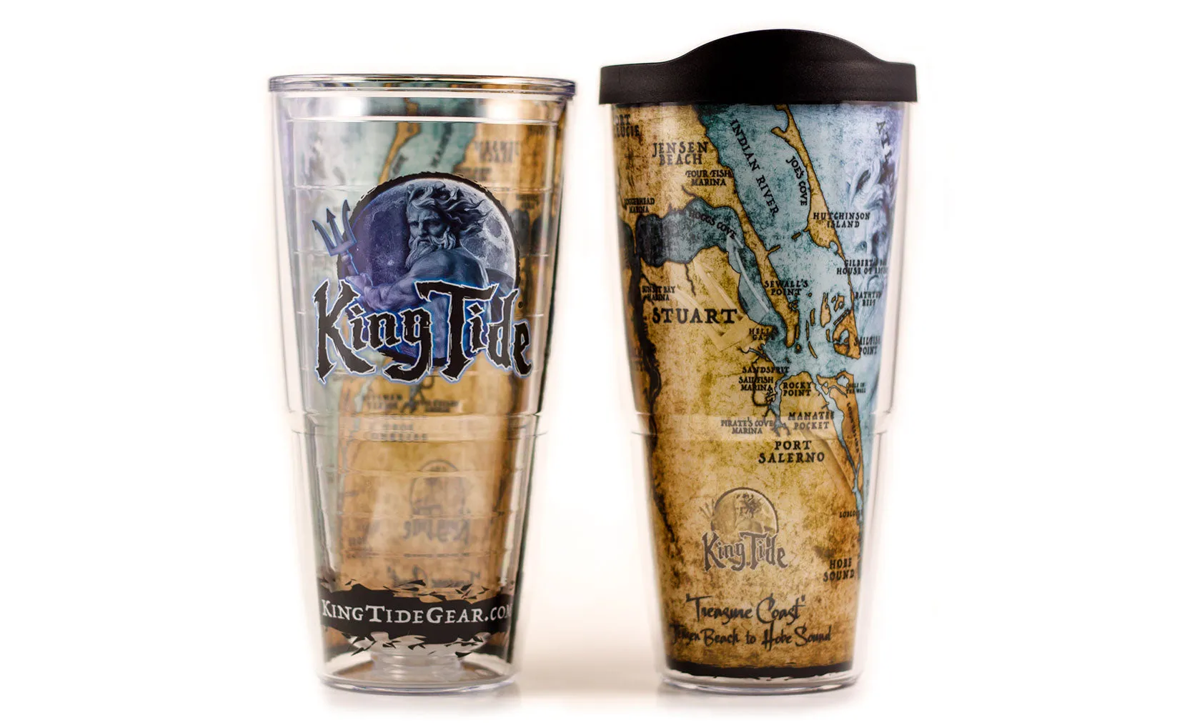 Stuart, FL / King Tide Tervis 24 oz Tumbler with Lid