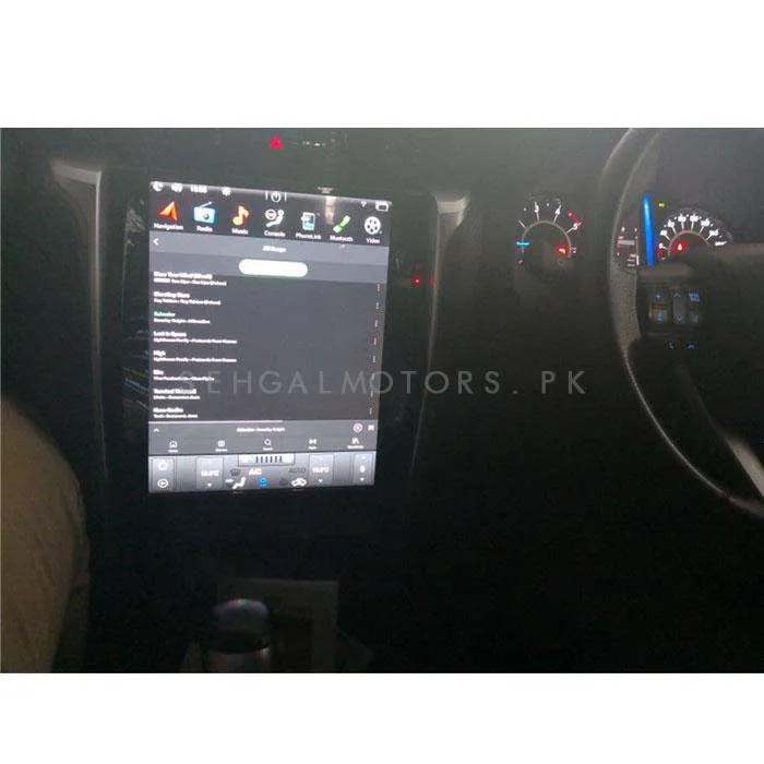 Toyota Fortuner Tesla LCD Black 11 Inches - Model 2016-2024 - IPS Display Multimedia System Android